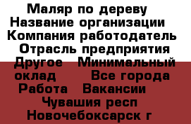 Маляр по дереву › Название организации ­ Компания-работодатель › Отрасль предприятия ­ Другое › Минимальный оклад ­ 1 - Все города Работа » Вакансии   . Чувашия респ.,Новочебоксарск г.